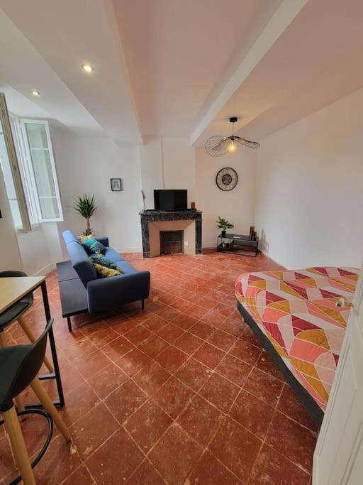 Appartement De Charme Avec Tomettes Et Parquet Graulhet Esterno foto
